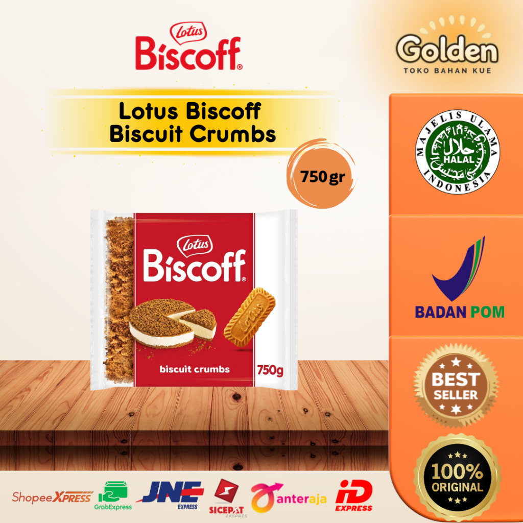 

Lotus Biscoff Biscuit Crumbs 750gr
