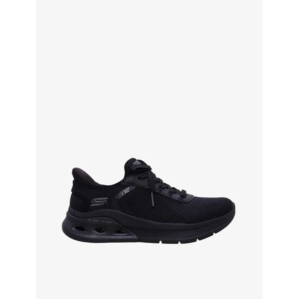 Skechers Bobs Arc Waves 2.0 Women Running Shoes Black Original