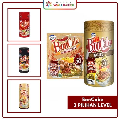 

Kobe Sambel BonCabe Cabai Bubuk Kering Original Bon Cabe Rasa Hot Gurih Pedes Berat 45 Gram