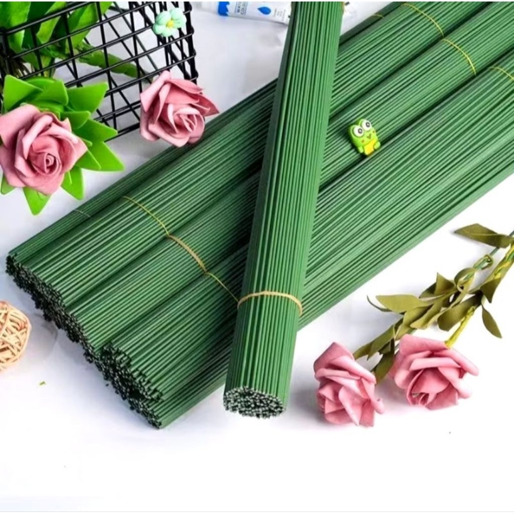 Kawat Tangkai Bunga Hijau No.20
