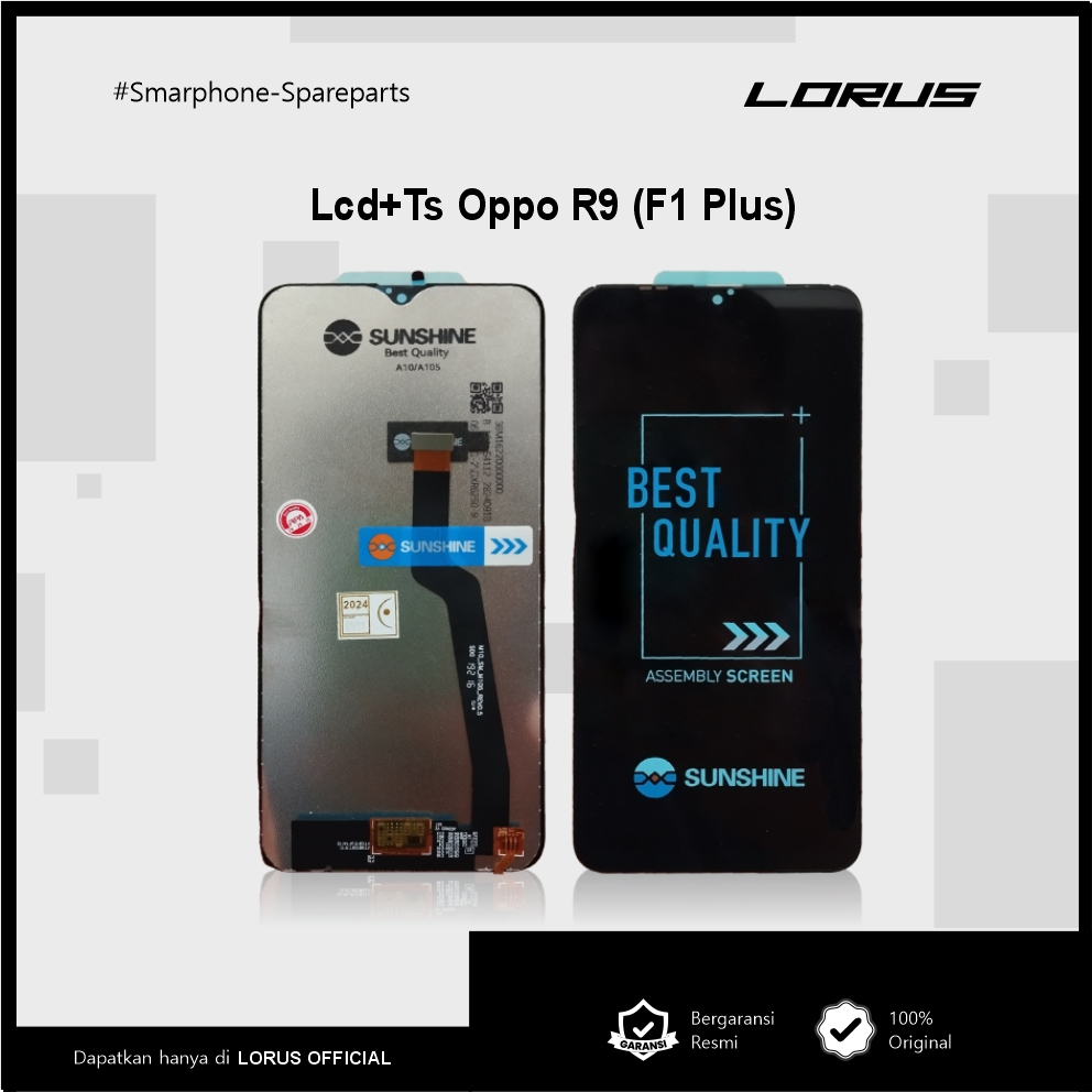 Lcd+Ts Oppo R9 (F1 Plus) Garansi Toko
