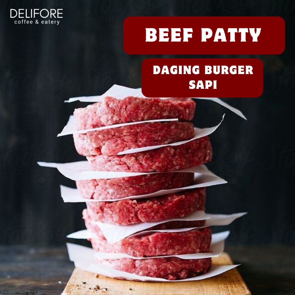 

Beef Patty isi 3 / Daging Burger Sapi