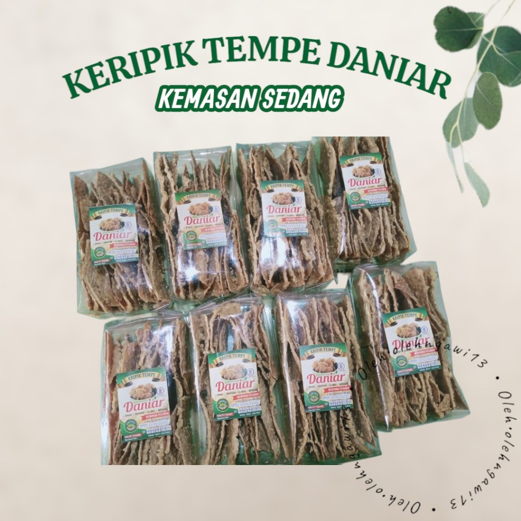 

keripik tempe Besar Daniar, keripik khas ngawi, oleh oleh ngawi