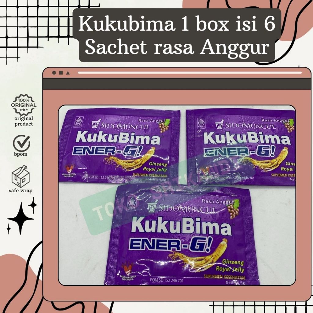 

KukuBima Ener-G! Ginseng Royal Jelly