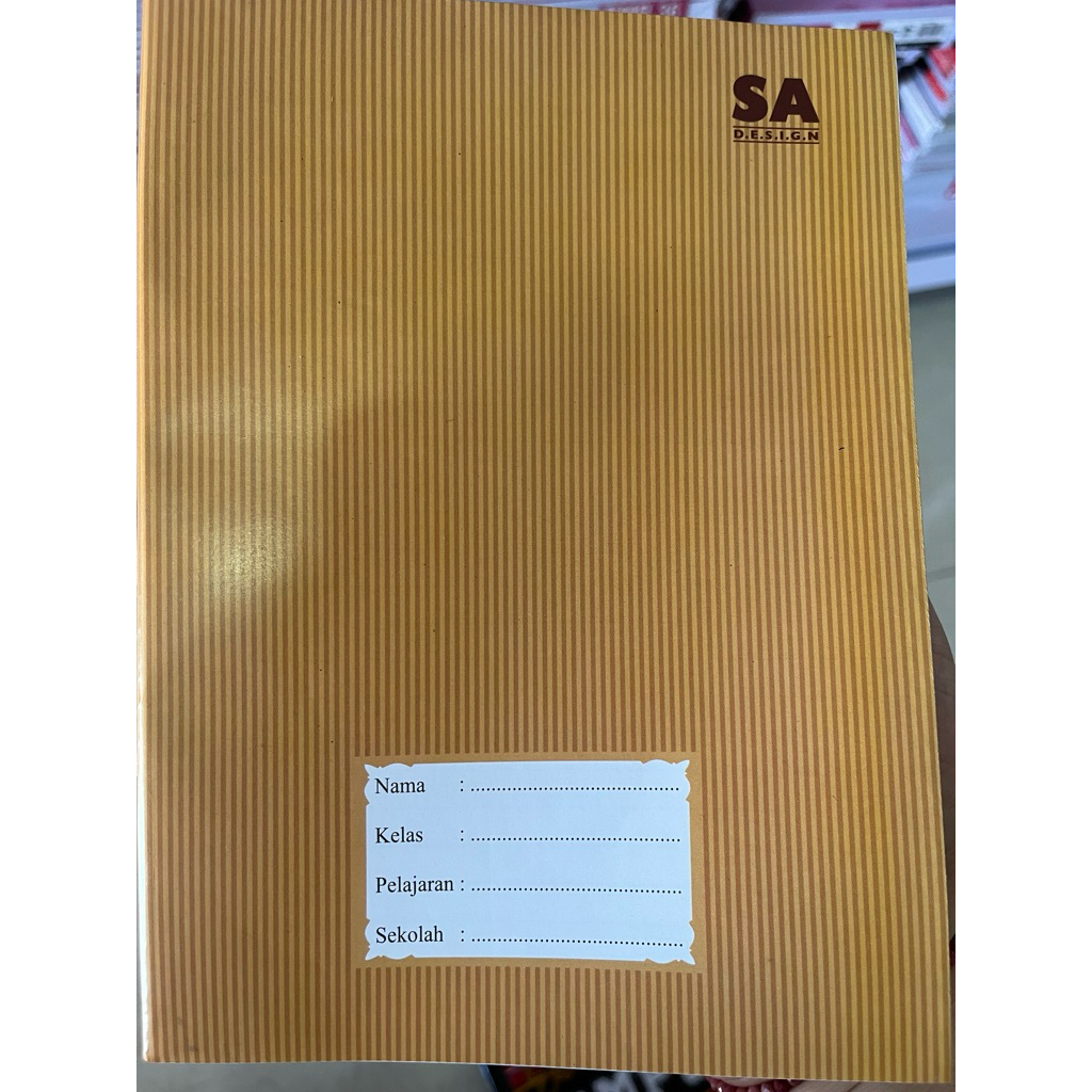 

Buku Tulis SA 100 Lembar