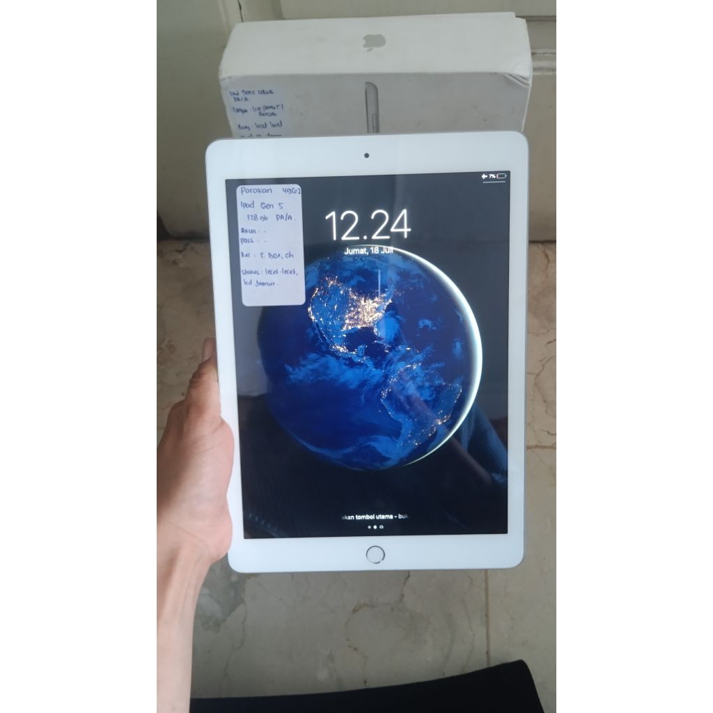 APPLE IPAD GEN 5/128/PAA WIFI ONLY SECOND INTER