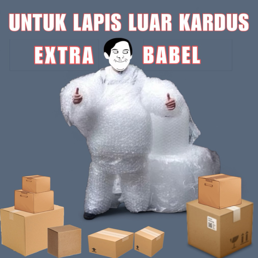 

EXTRA BABELWRAP "UNTUK LAPIS LUAR KARDUS