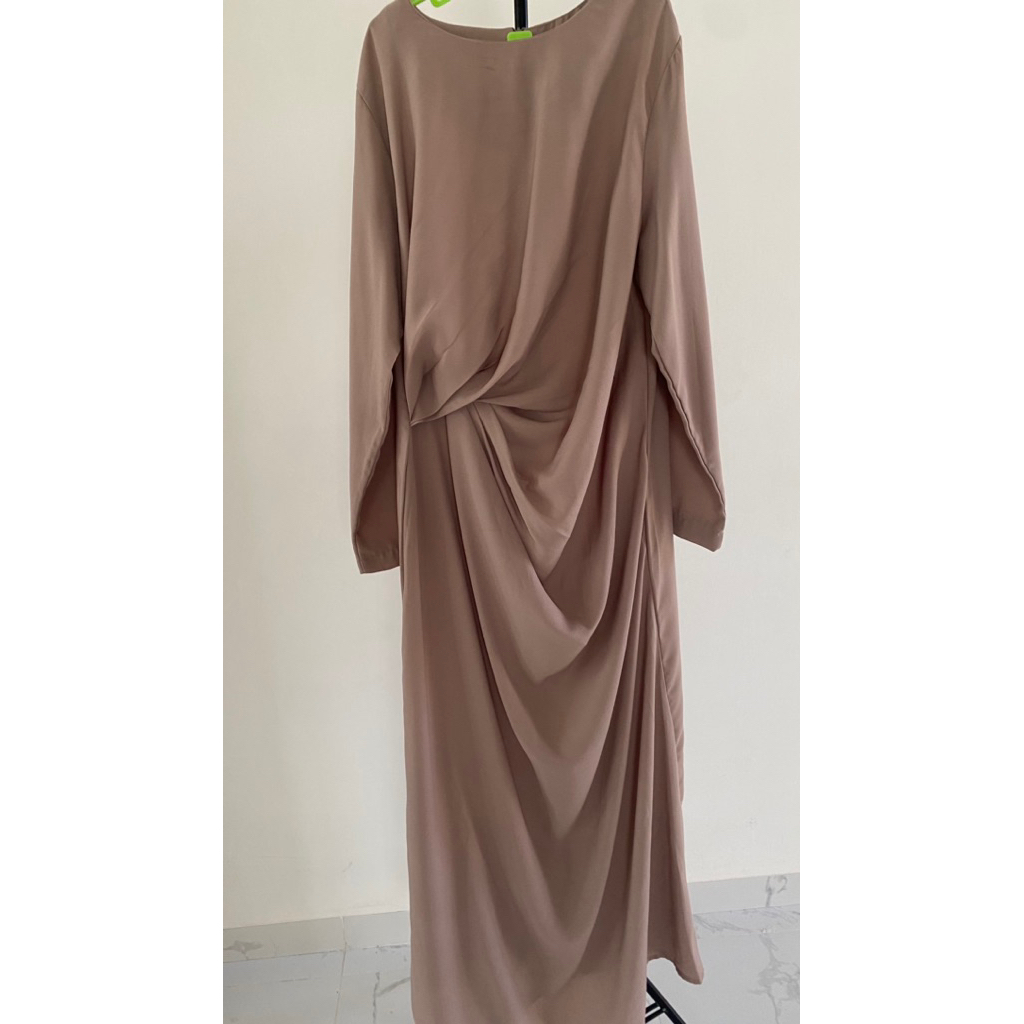Preloved Gamis Dress Mocha AskaLabel