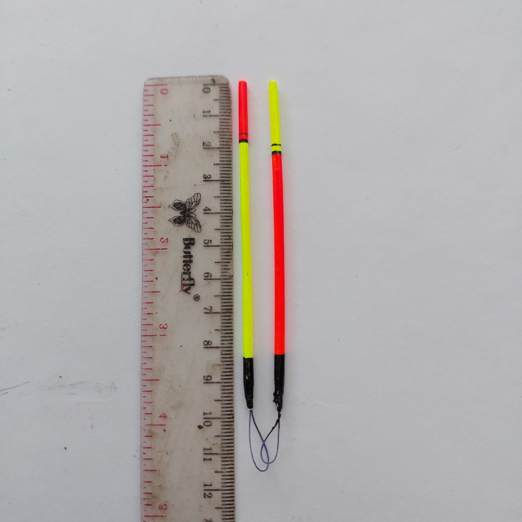 Pelampung Kumbul Merak 10 CM Ramping Warna Cerah Anti Luncur Cocok Untuk Mancing Ikan Mas Super Sens