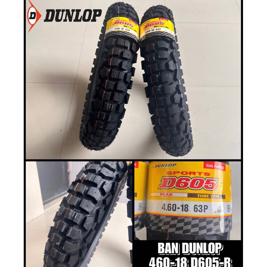 ban dunlop 460-18 d605-r