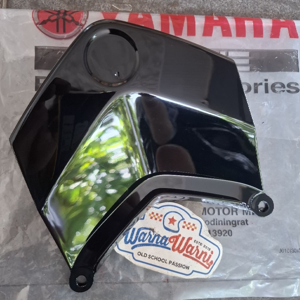 pet pad Cover tail sambungan body belakang hitam aerox 155 | B65-F471K-00-33