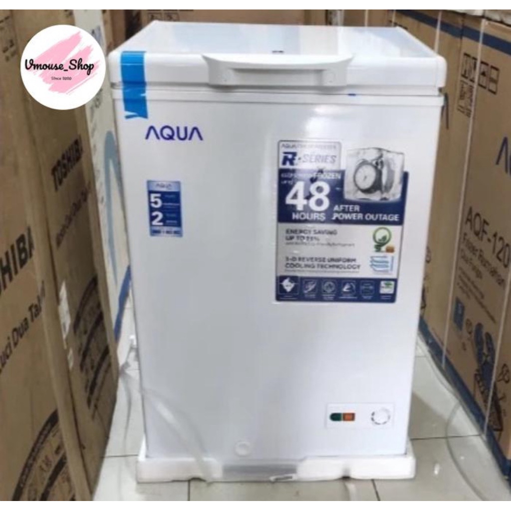 AQUA CHEST FREEZER AQF120MC - BOX FREEZER AQUA 1020 LITER - BOX DAGING AQUA 120 LITER - AQUA AQF120M