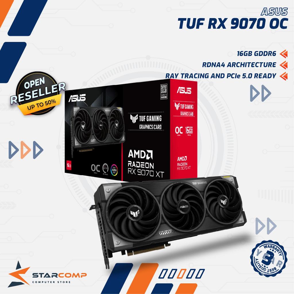 ASUS TUF Radeon RX 9070 XT 16GB OC GDDR6 VGA 9070XT