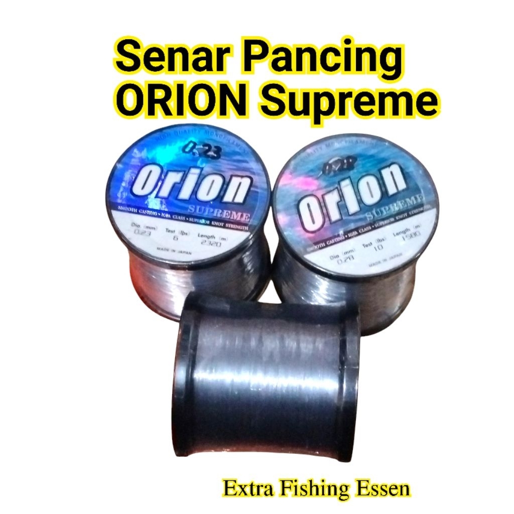 Senar Pancing Orion Supreme, Made in Japan, Smooth Casting
