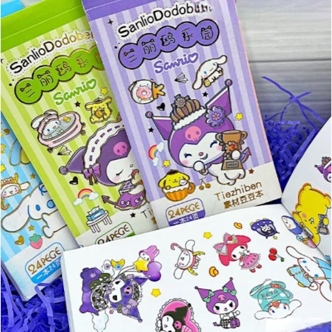 

Buku Stiker Karakter Kartun Lucu Buku Stiker Tempel Dekorasi Journal Diary Scrapbook Stiker Book