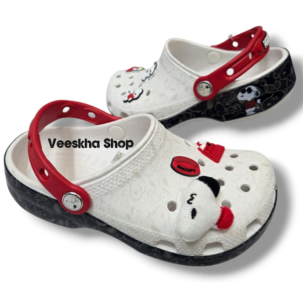 SANDAL PEANUTS JIBBITZ KIDS & DEWASA/PEANUTS JIBBITZ/SANDAL ANAK/SANDAL WANITA