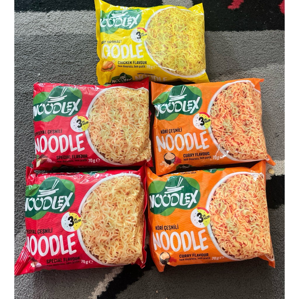 

mie Noodlex paket hemat dapat 5 pcs asli turki
