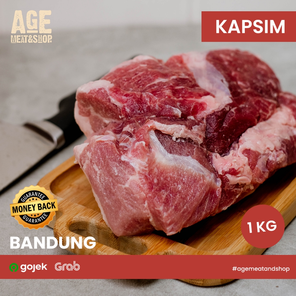 

Daging Babi Kapsim 1kg Frozen