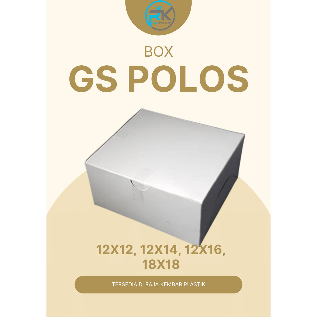 

BOX GS POLOS UK 12X12/12X14/12X16/18X18