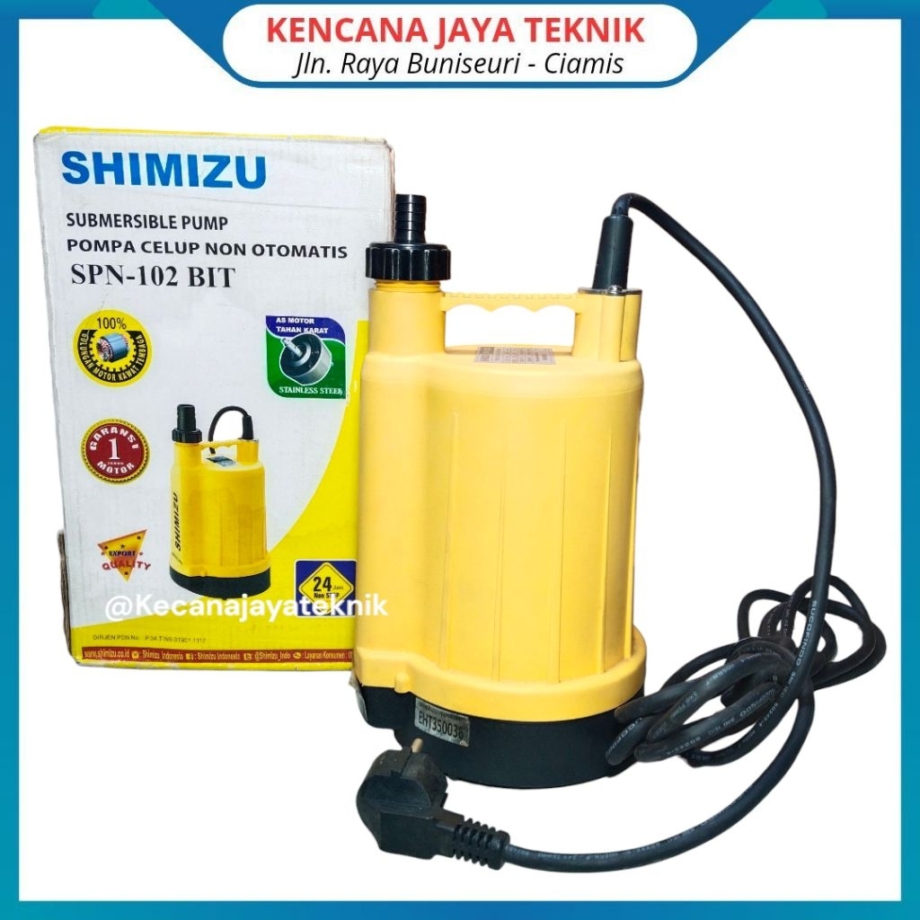 Shimizu Pompa Celup Non Otomatis SPN-102 BIT