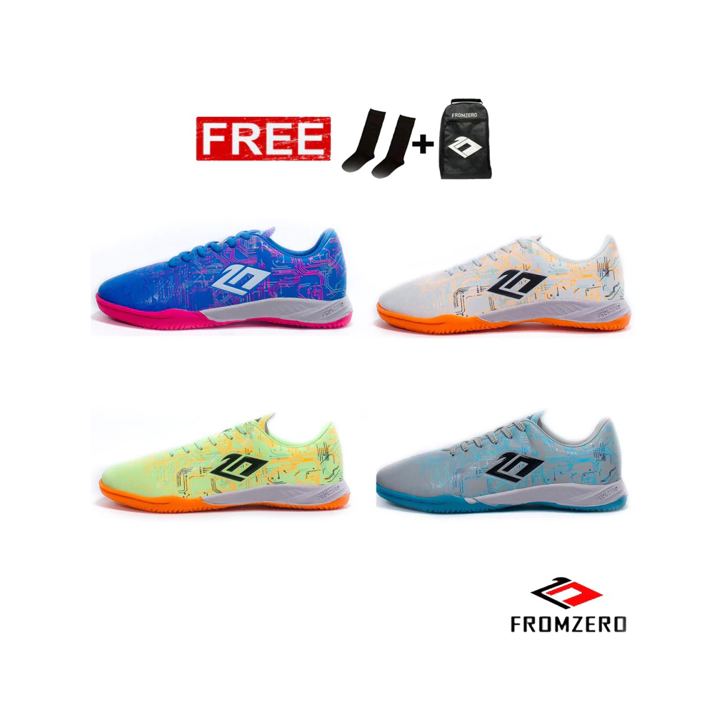 Fromzero - Sepatu Futsal Anak Junior Starkia Baltic Original / Sepatu Futsal Anak