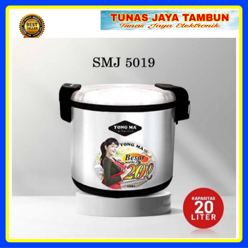 MAGIC JAR YONG MA SMJ 5019 / MAGIC JAR YONG MA JUMBO 20 LITER  / YONG MA SMJ-5019 PENGHANGAT NASI