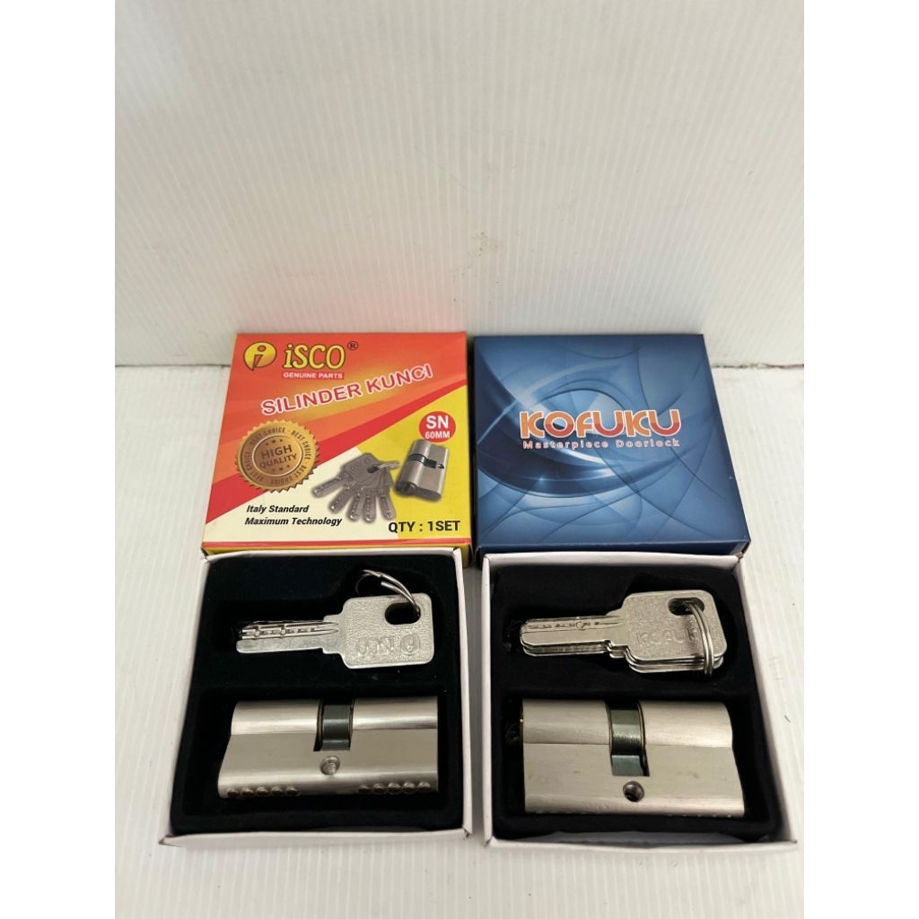 Jual Silinder Kunci Pintu Rumah 5 Kunci |silinder pintu isco|silinder kunci pintu besar