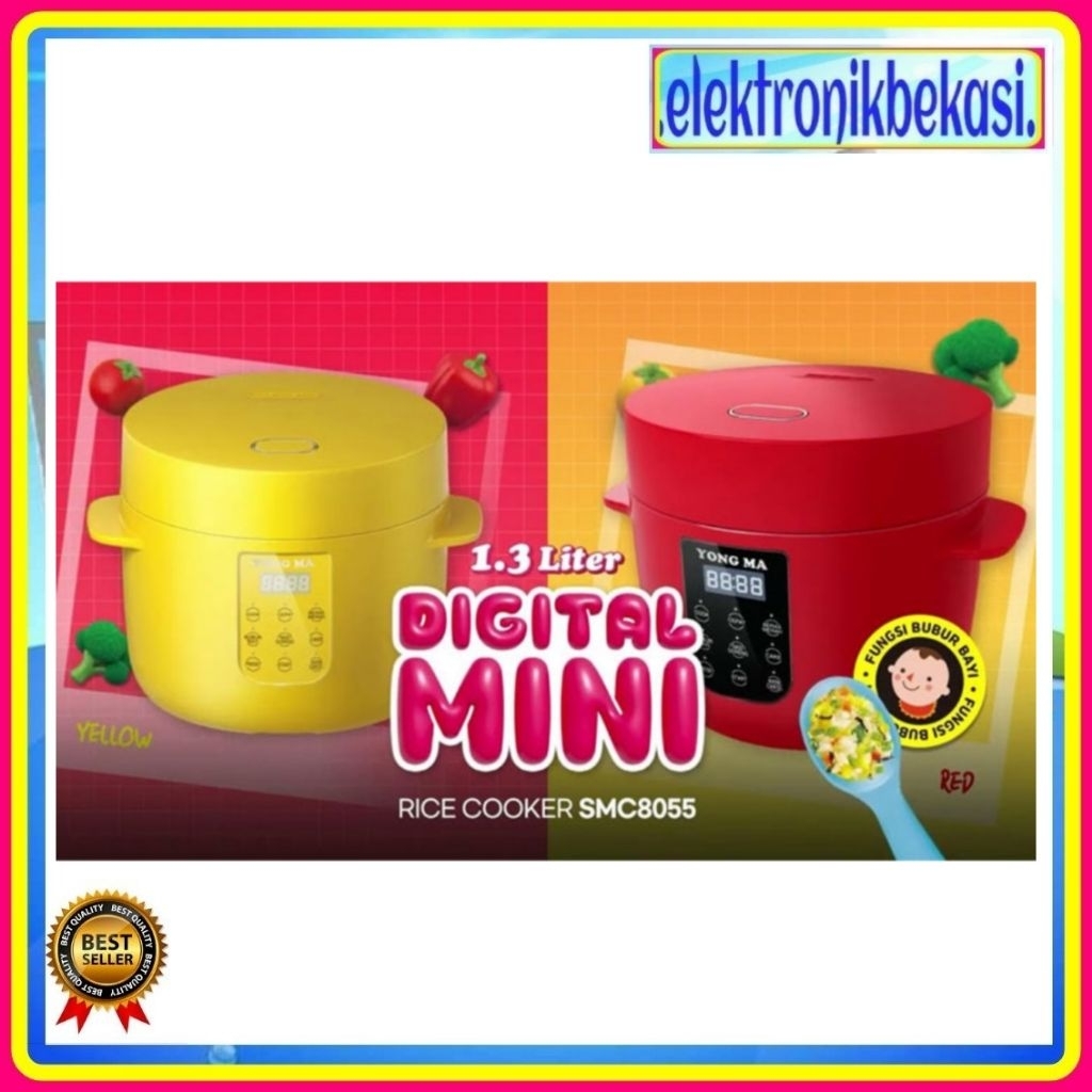 MAGIC COM YONG MA SMC 8055 / MAGIC COM YONG MA DIGITAL 1.3 LITER / YONG MA DIGITAL MINI SMC-8055