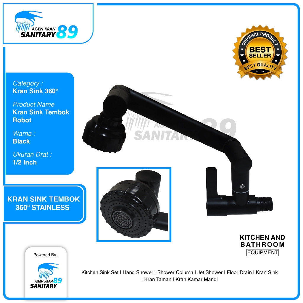 KRAN WASTAFEL CUCI PIRING/KRAN AIR/WASTAFEL CUCI PIRING STAINLESS/KRAN SINK/KRAN SINK WASTAFEL/KRAN