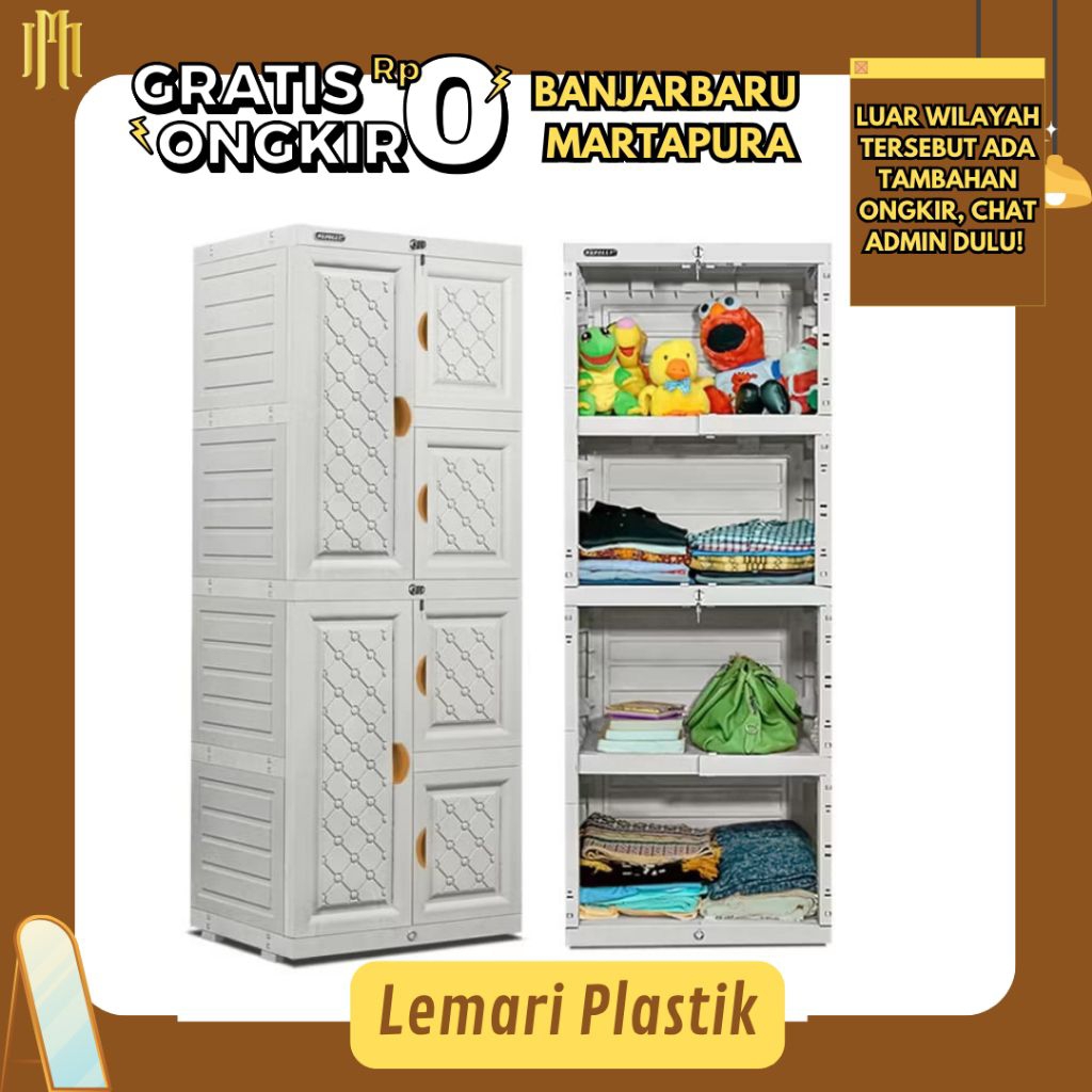 MEBEL MARTAPURA - Lemari Plastik by Napolly