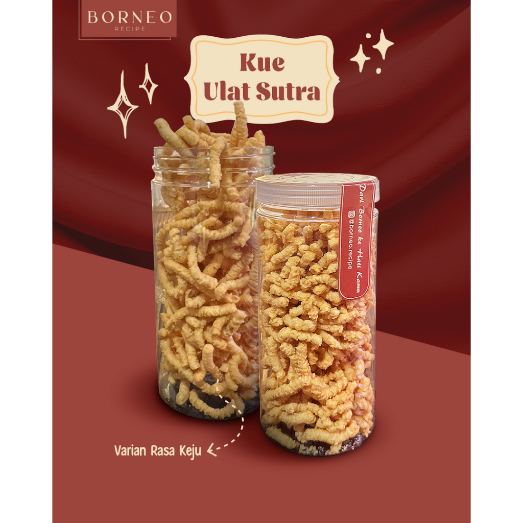 

ULAT SUTRA KEJU || HOME MADE BY BORNEO RECIPE