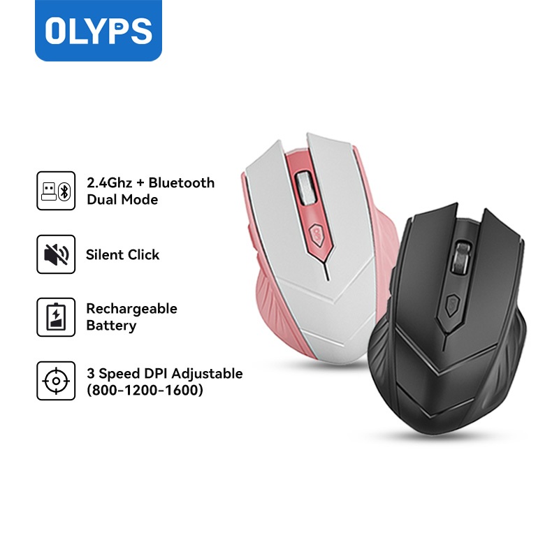 Mouse Wireless Kekinian Komputer Termurah High Quality Portable Tahan Lama Original Timeless Awet Pr