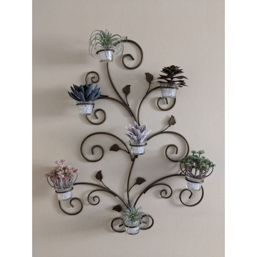 rak bunga dinding/rak tanaman/rak pot unik