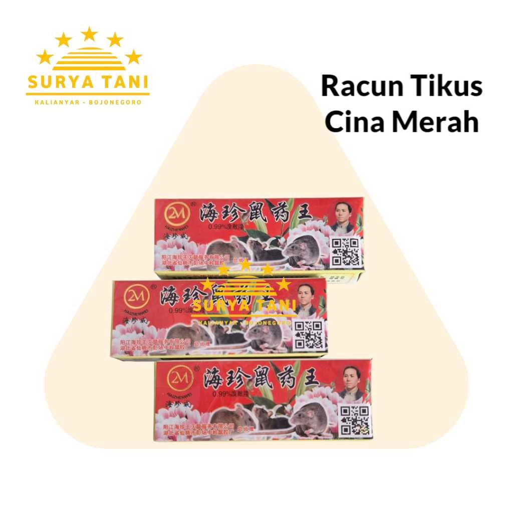 Racun Tikus Tetes / Tikus Mati di Tempat