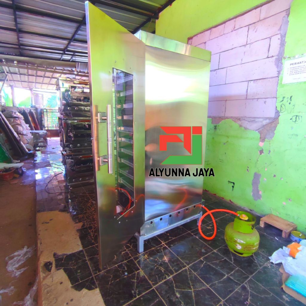 Mesin Pengering Otomatis 14 Susun | Dryer Serbaguna Listrik & Gas | Oven Pengering Otomatis 14 Rak –
