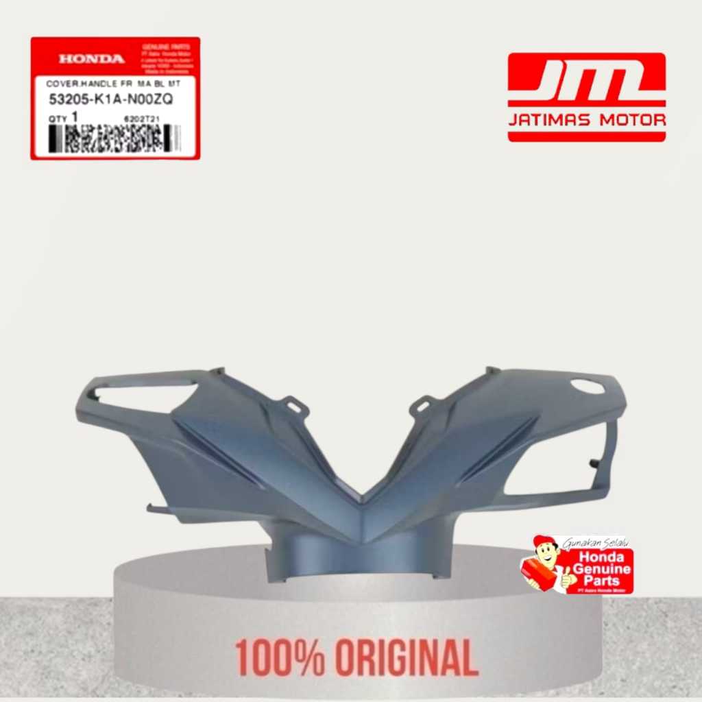 53205-K1A-N00ZQ Batok depan beat eco deluxe LED K1A biru doff