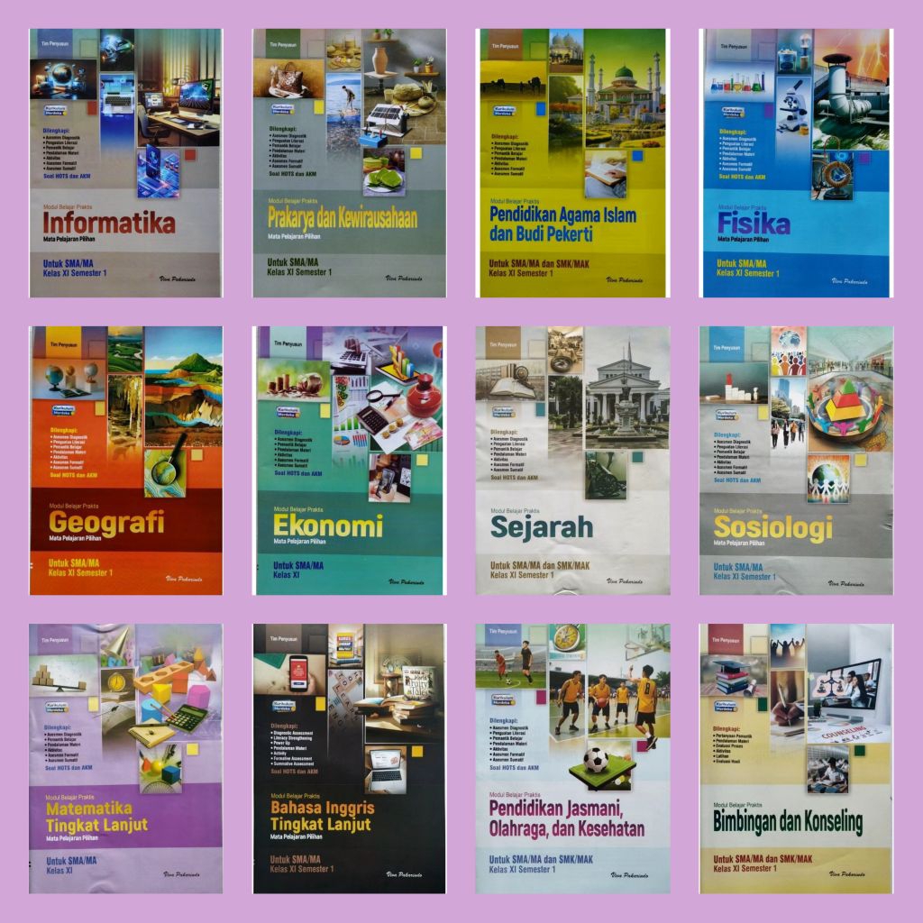 LKS Viva Pakarindo Kelas 11 SMA/MA Semester 1 Kurikulum Merdeka 2025/2026 Terbaru