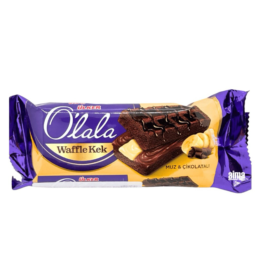 

ulker olala waffle kek muz&cikolatali