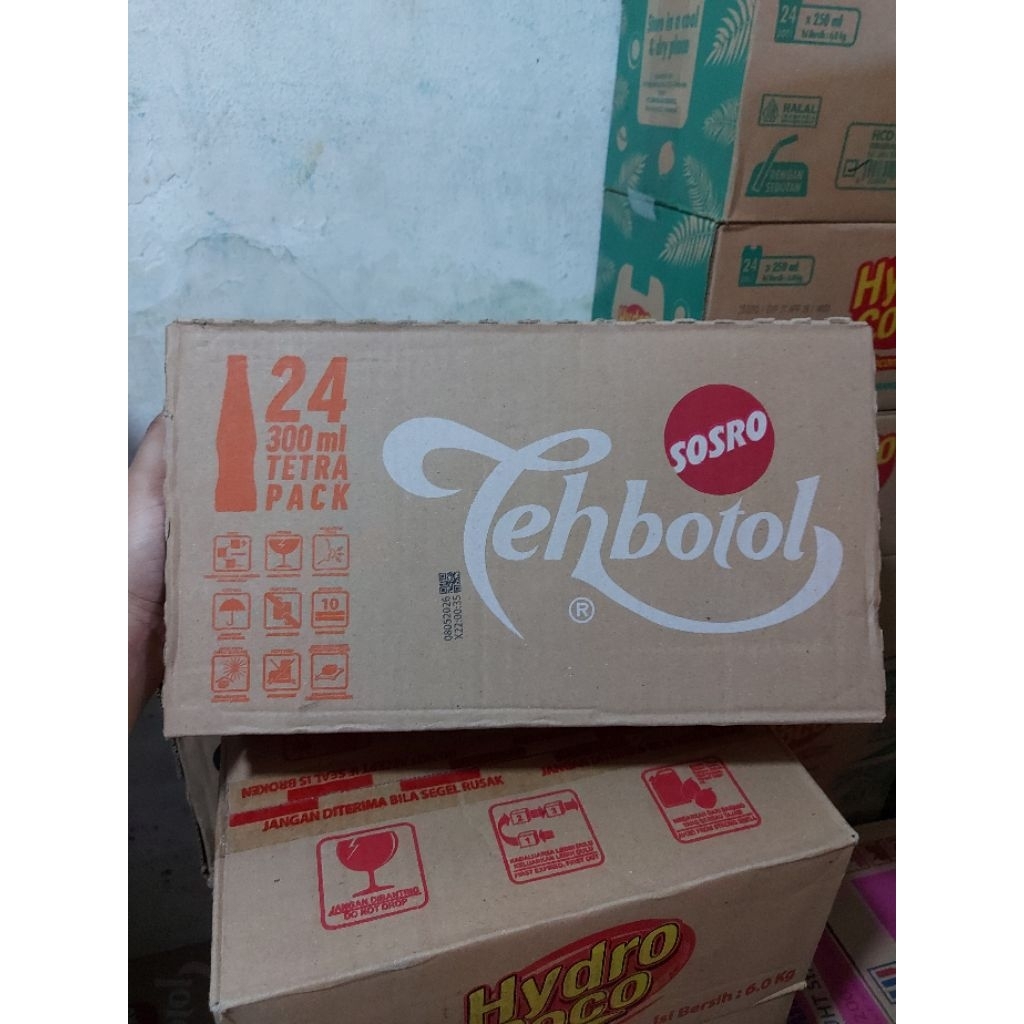 

TEH BOTOL SOSRO 300ML ISI 24 PCS