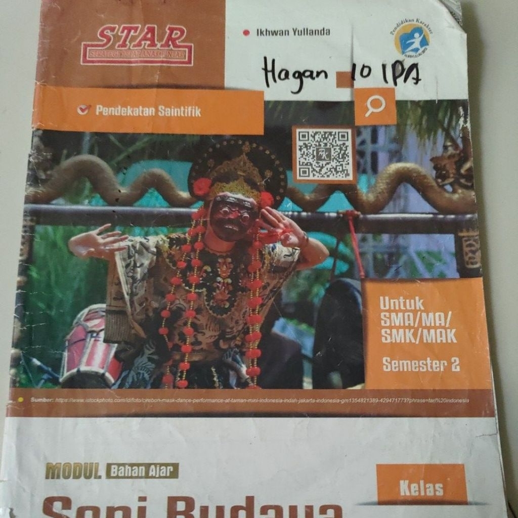 LKS Star seni budaya SBK SMA kelas 10 SMA kelas 1 semester 2 penerbit Star pendidikan karakter
