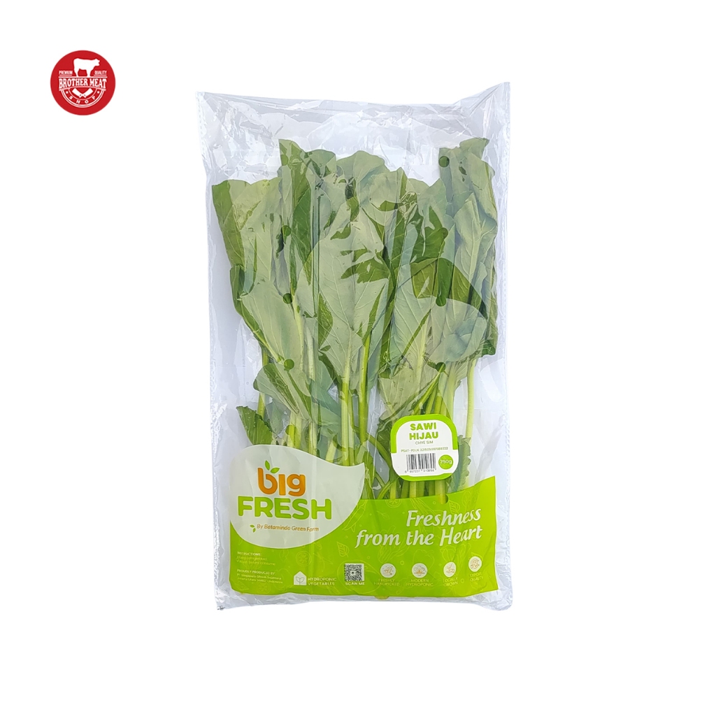 

Big Fresh Sawi Hijau Fresh 250gr - Brothermeatshop