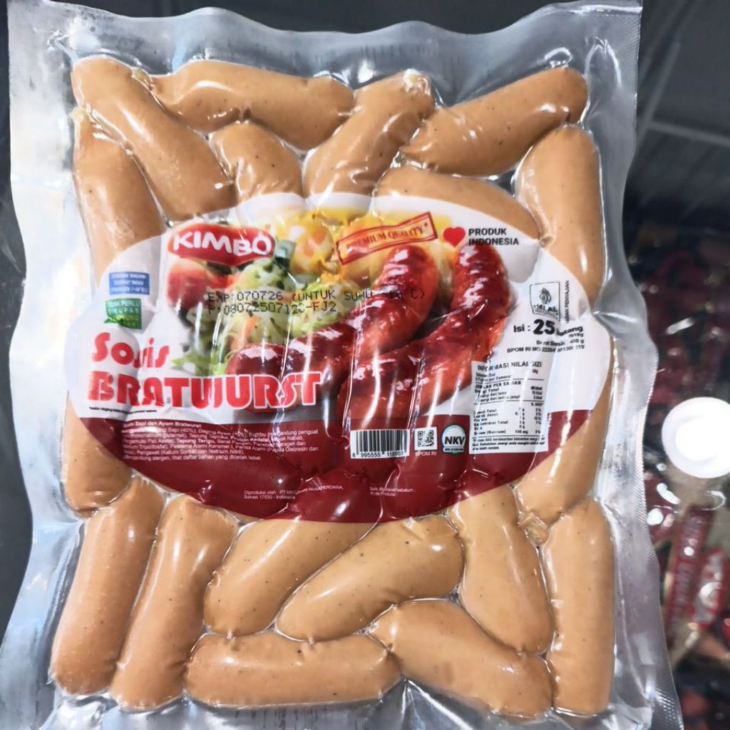 

Kimbo mini Bratwurts 450g