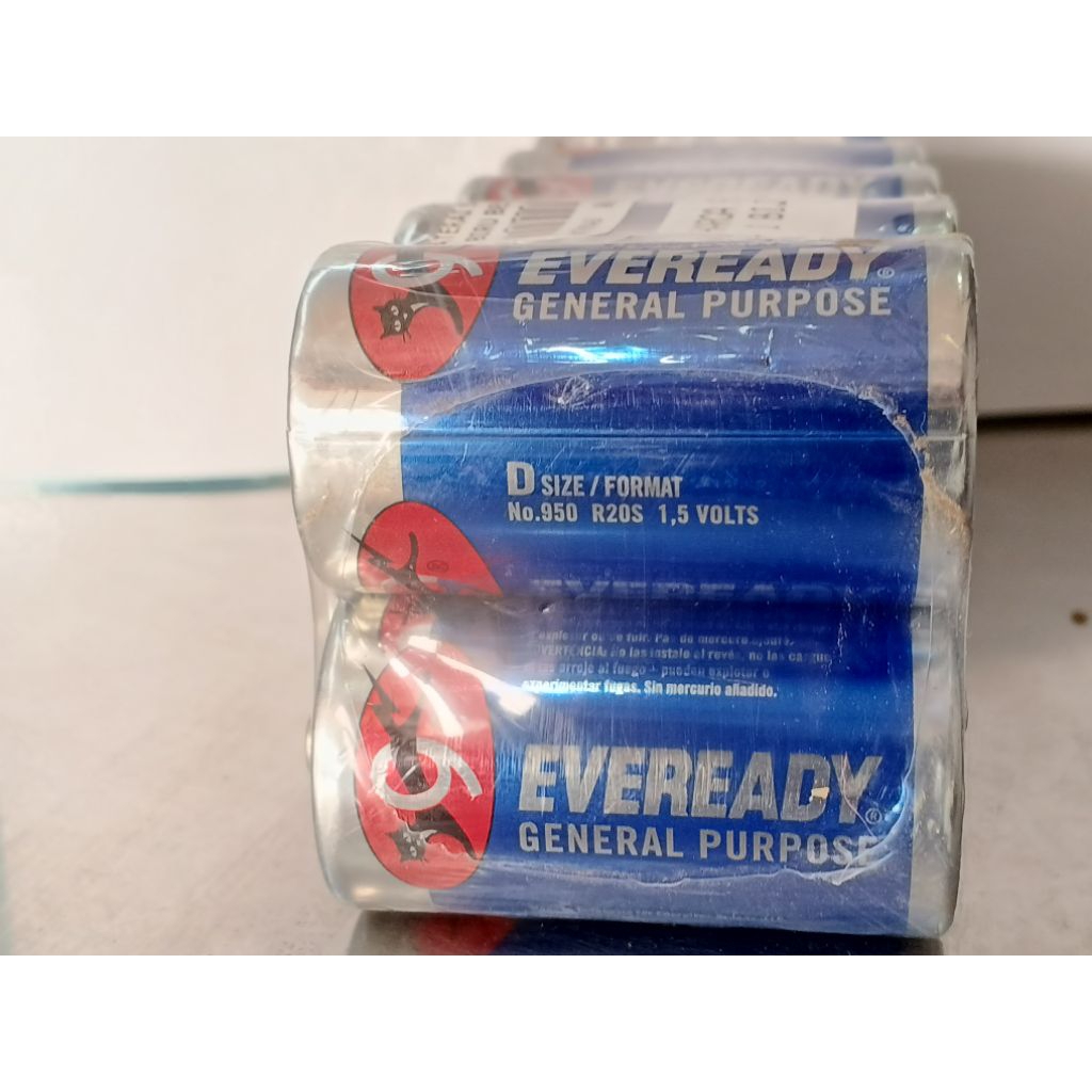 Baterai Eveready Type D / Size D warna Biru General Purpose