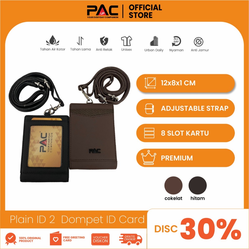 

PAC UP Lanyard & Name Tag PLAIN ID 2 Series DP38113