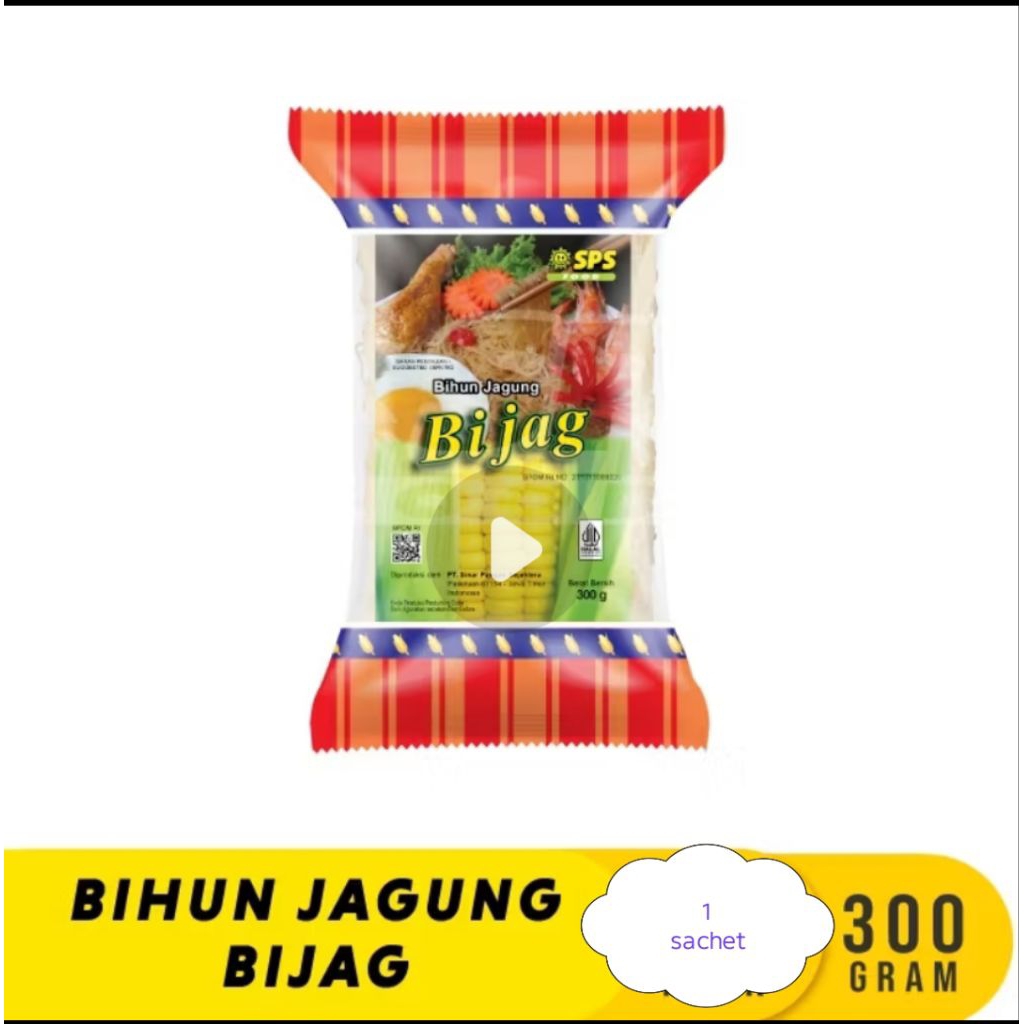 

Bijag Bihun Jagung 300 Gram