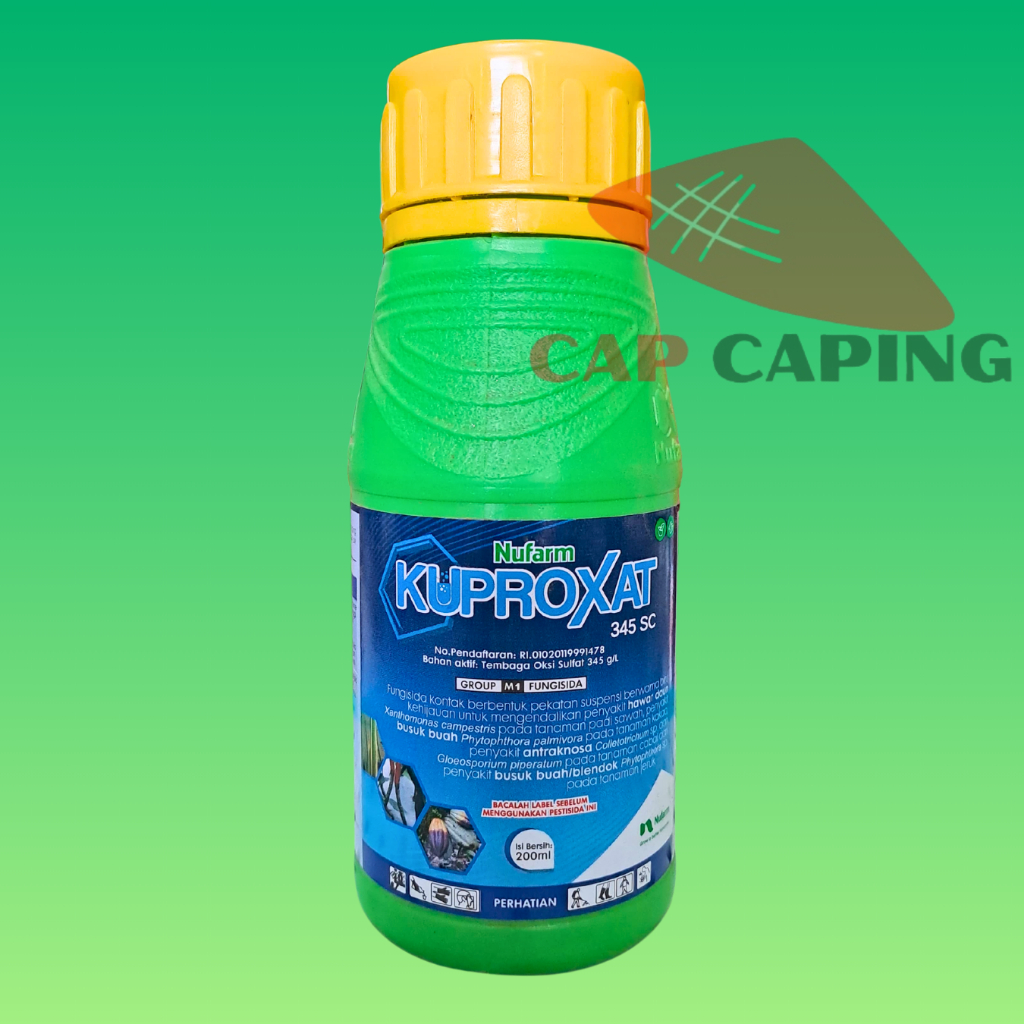 KUPROXAT 345 SC FUNGISIDA BAKTERISIDA PENGENDALI JAMUR BAKTERI // KUPROKSAT FUNGISIDA BAKTERISIDA