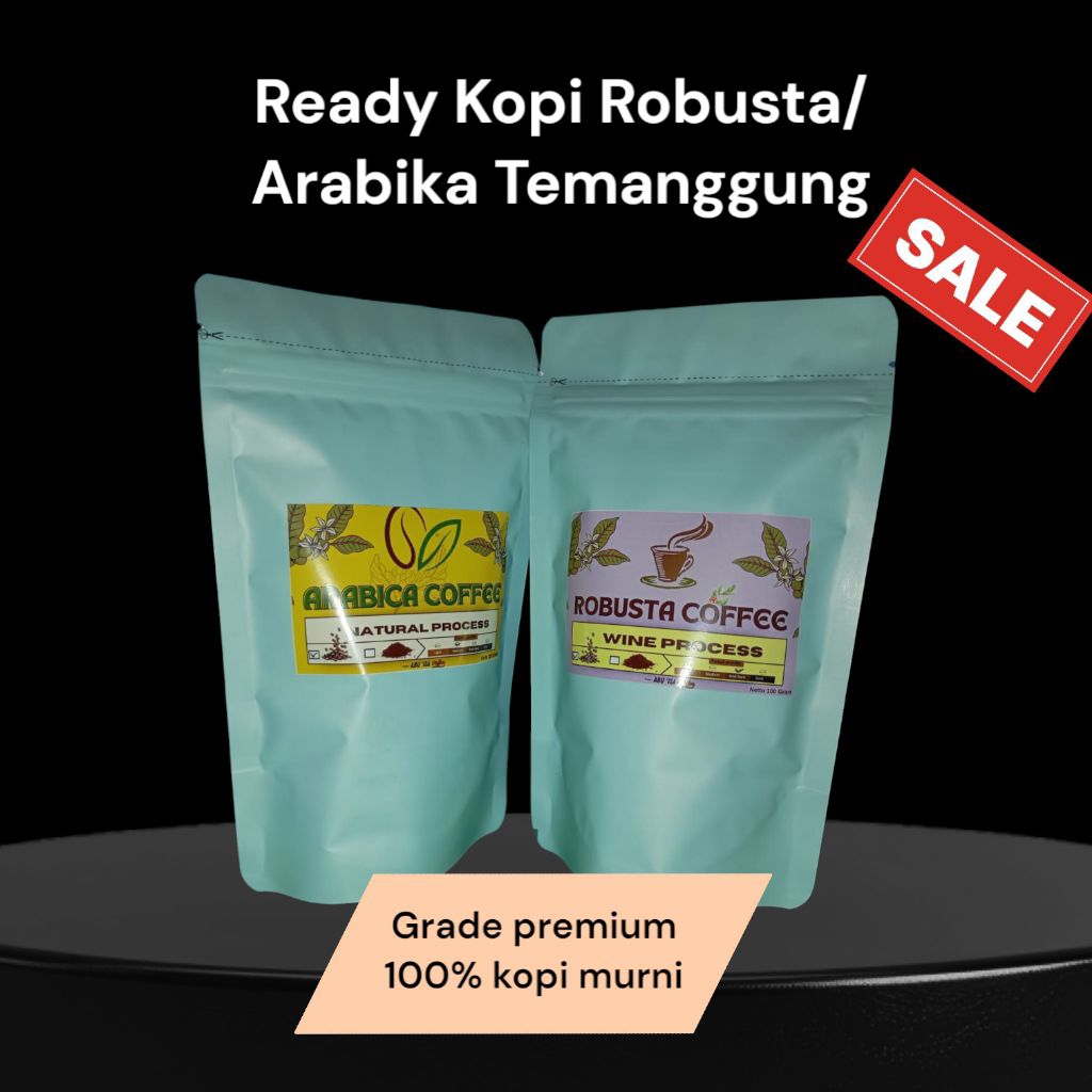

kopi Robusta Temanggung 100g