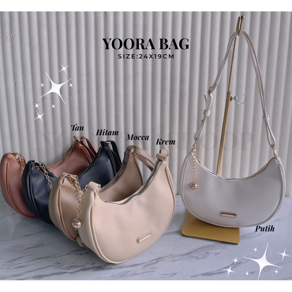 TAS VIRAL YOORA BAG - SHOULDERBAG DAN SLEMPANG TERMURAH TERLARIS