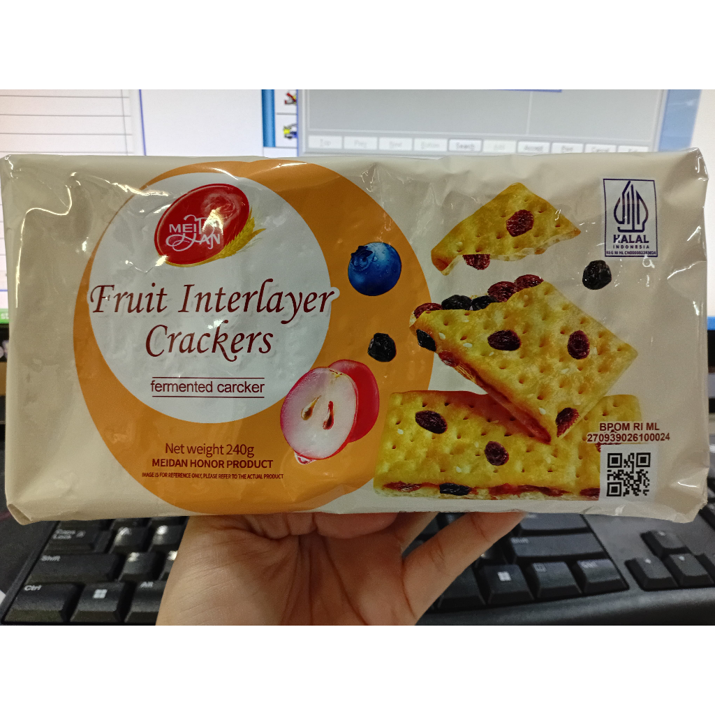 

[HALAL] Meidan Fruit InterLayer Crackers 240gr