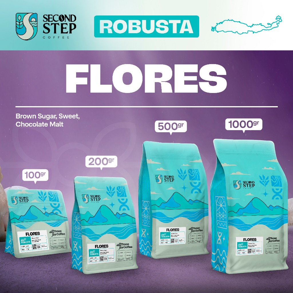 

Kopi Robusta Flores Bajawa Coffee Bean Espresso Roast Beans Biji Bubuk